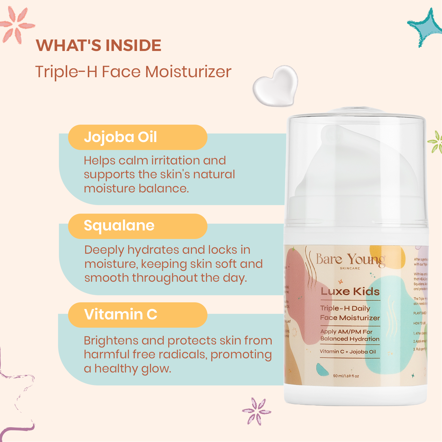 Triple~H Daily Face Moisturizer